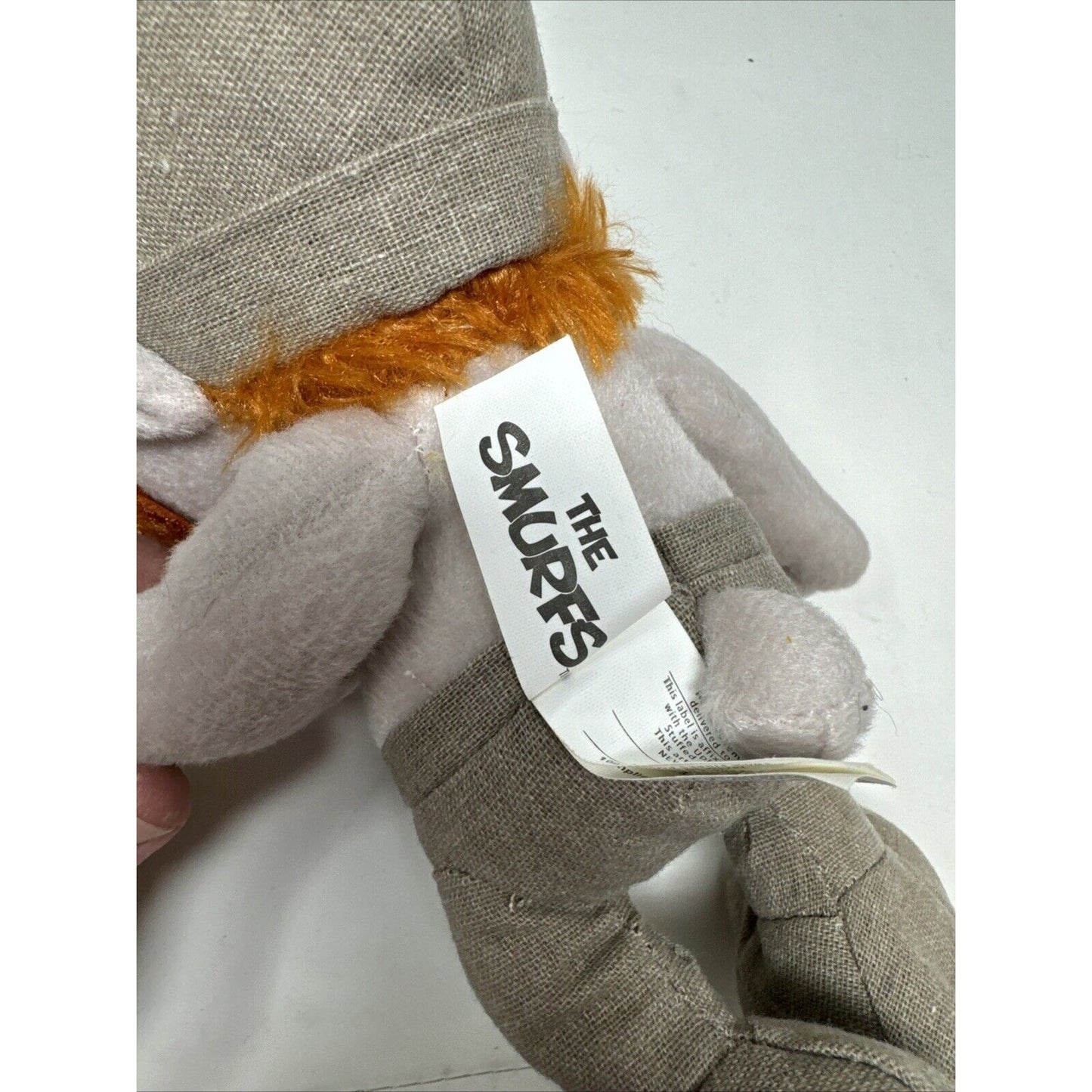 PEYO KELLYTOY Stuff Plush TV Cartoon Character Doll HACKUS SMURF 10"