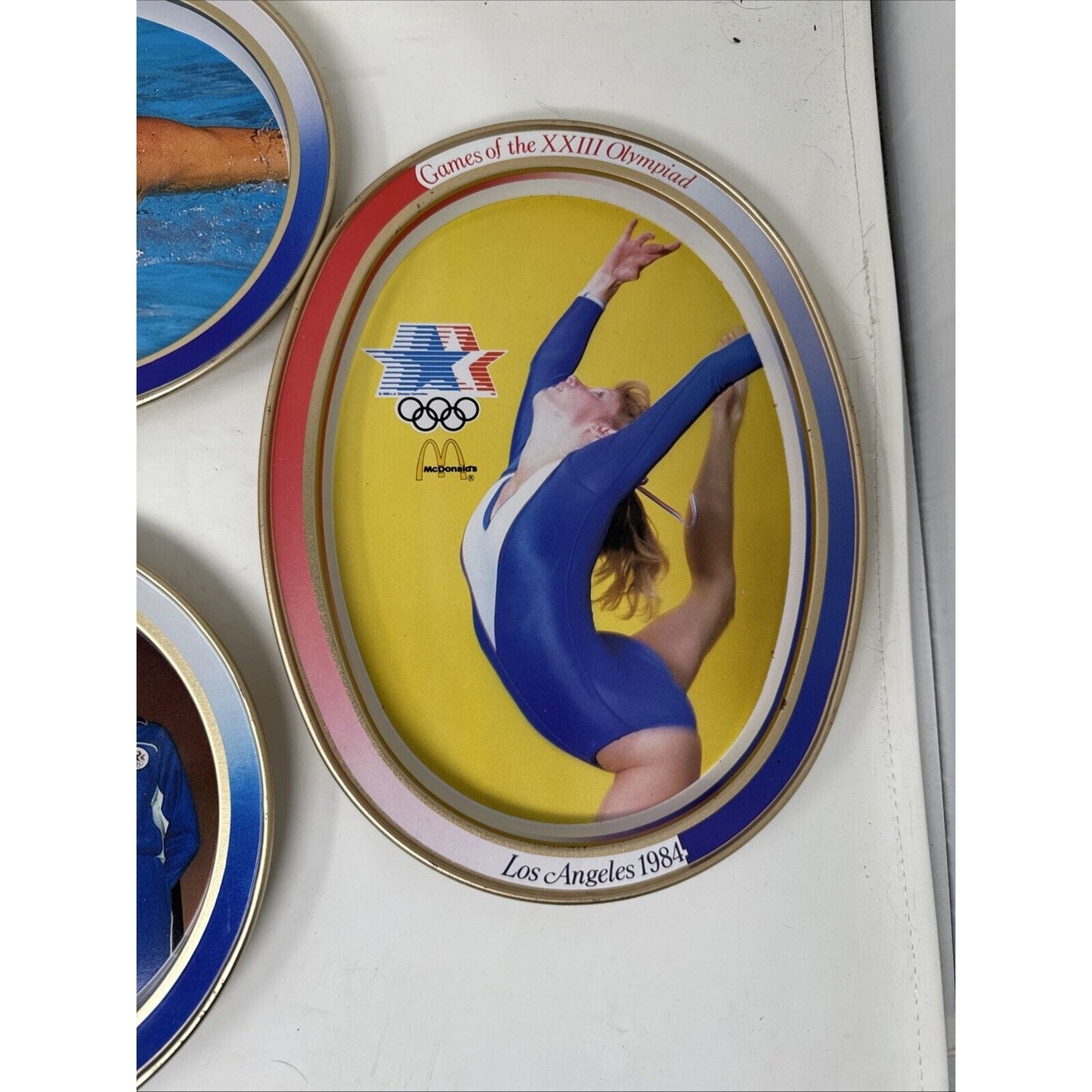 McDonald's 1984 Summer Olympics Tray Set of 4 LA Games of the XXIII Olympiad