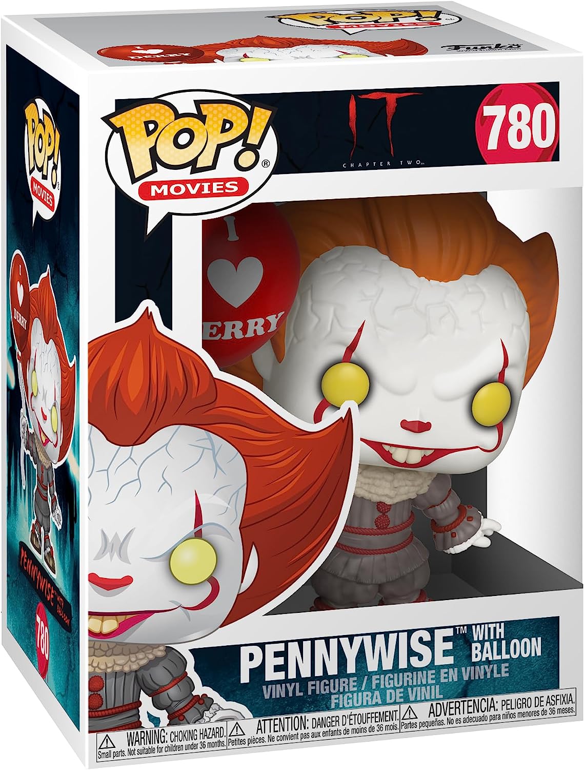 It Pennywise with Balloon I Love Derry #780 – CaliModernToys