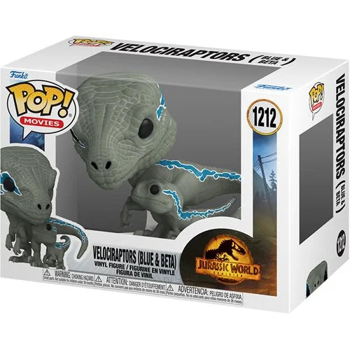 Jurassic World: Dominion Blue and Beta Pop! Vinyl and Buddy #1212