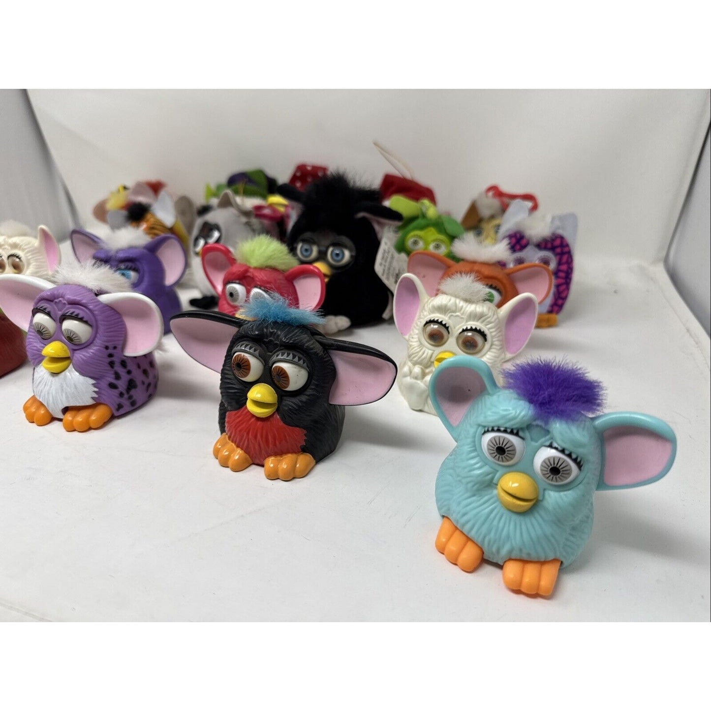 Vintage Mcdonalds Furby Toy Lot of 22. 1998 And 2000