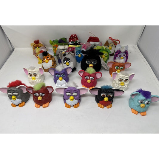 Vintage Mcdonalds Furby Toy Lot of 22. 1998 And 2000