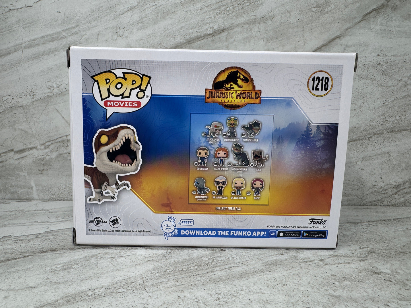 Jurassic World Atrociraptor (Tiger) Pop! Vinyl - Specialty #1218