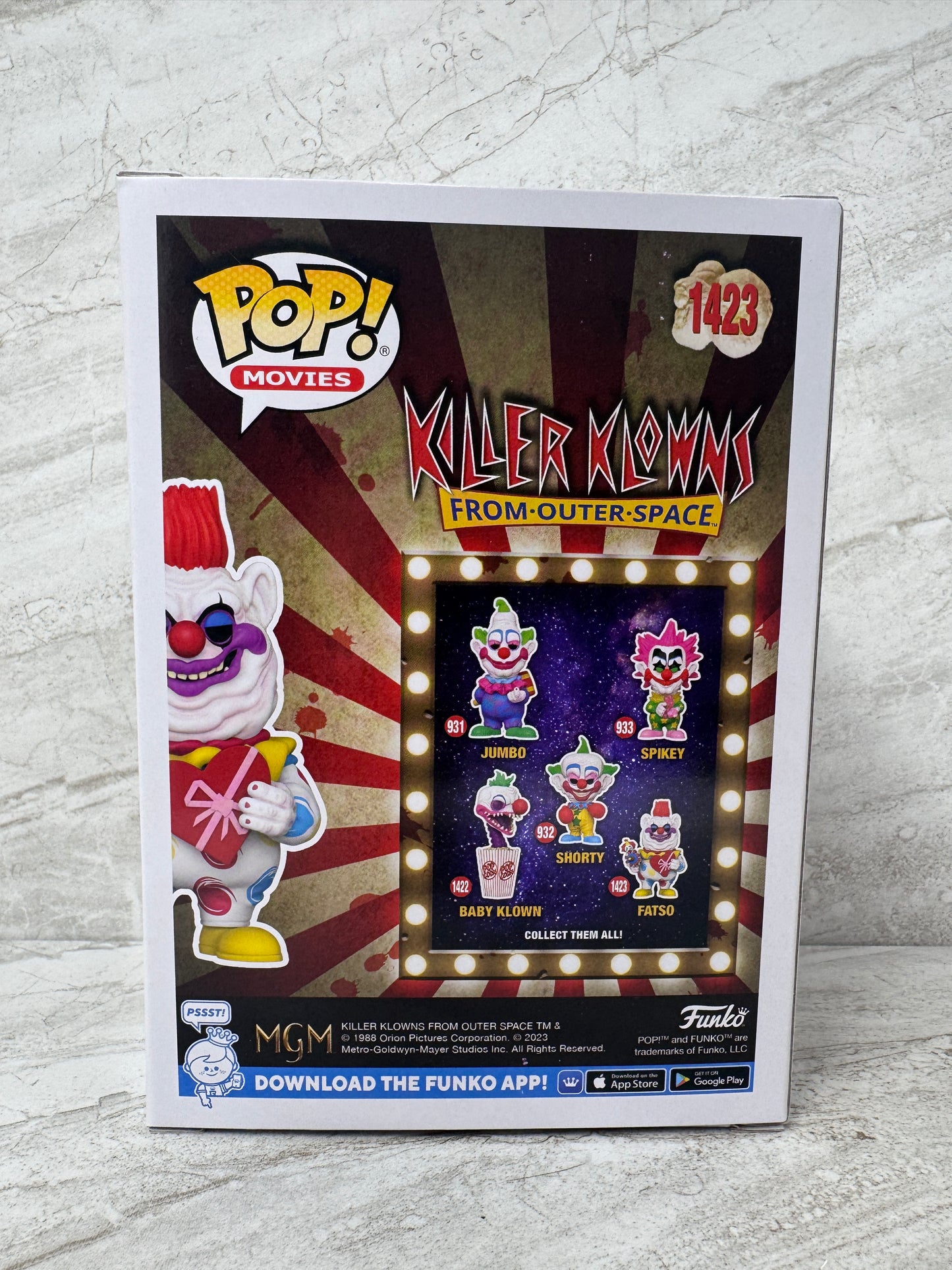 Killer Klowns from Outer Space - Fatso #1423