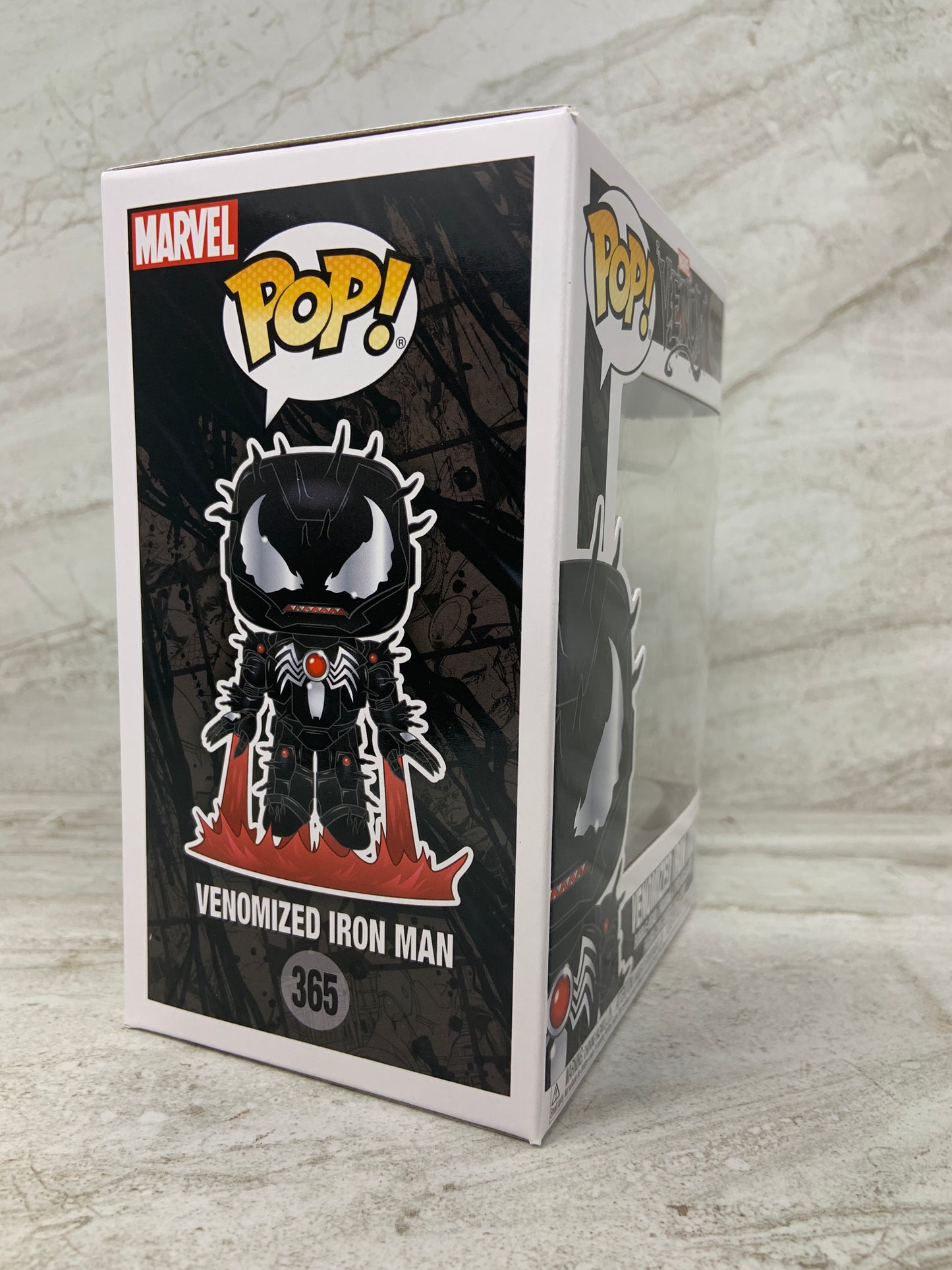 Marvel Venom Venomized Iron Man #364