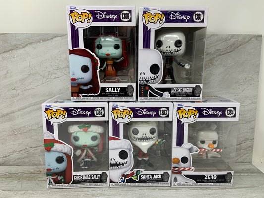 Nightmare Before Christmas 30th Anniversary - Series 2 - Set of 5