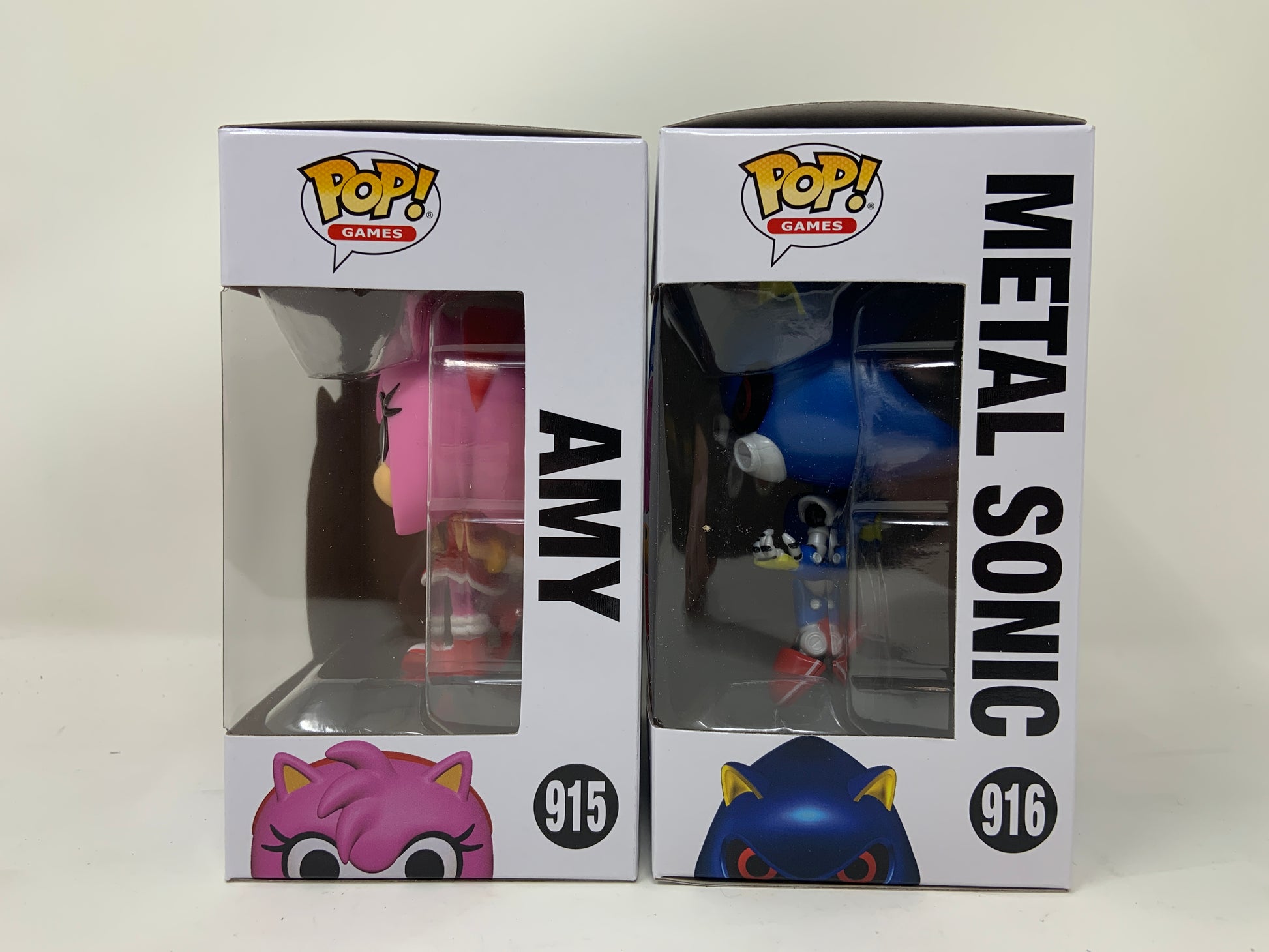 Sonic the Hedgehog - Metal Sonic & Amy (Set of 2)