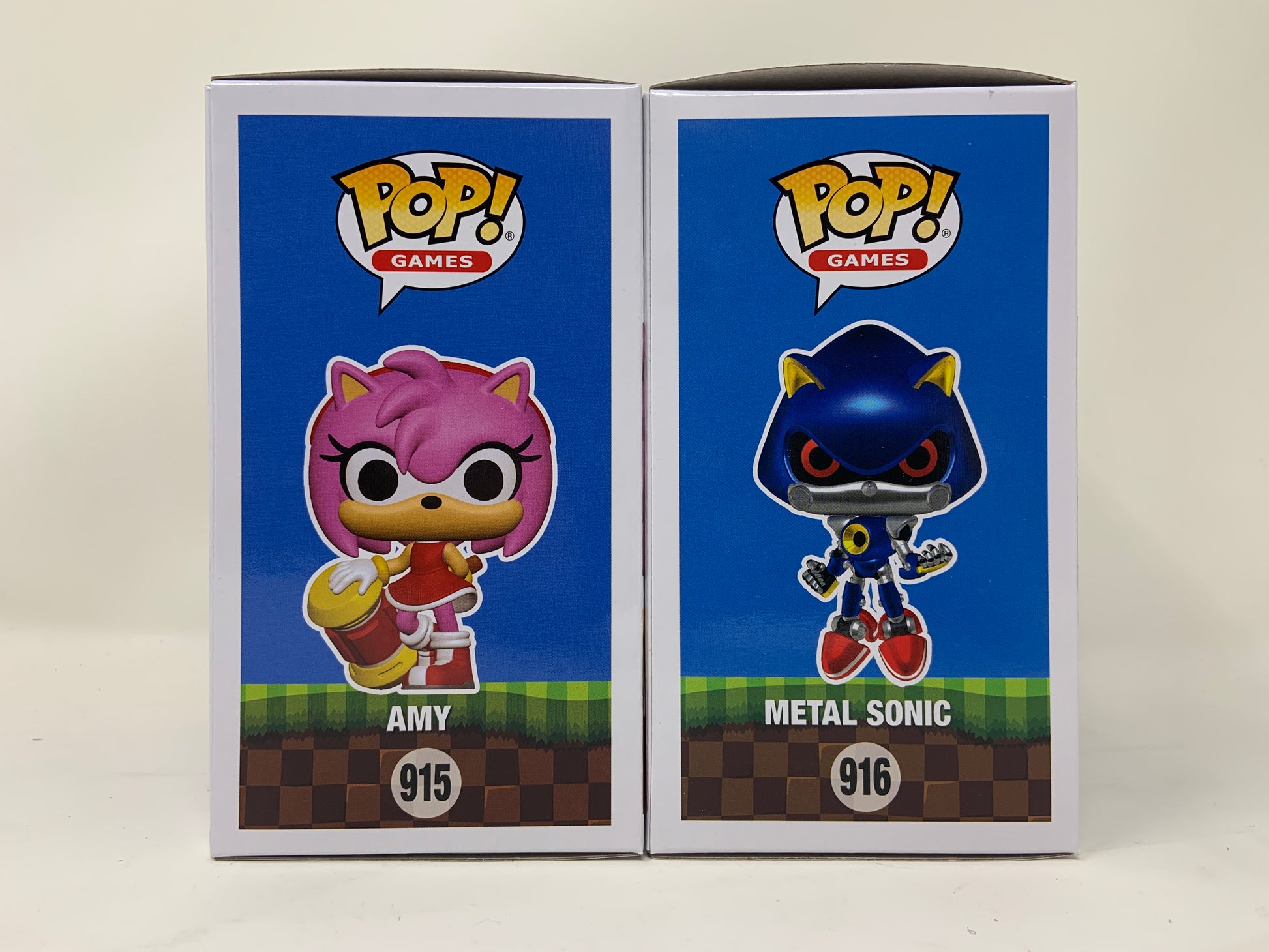 Sonic the Hedgehog - Metal Sonic & Amy (Set of 2)