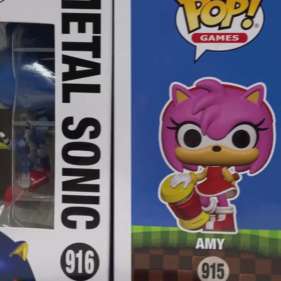 Sonic the Hedgehog - Metal Sonic & Amy (Set of 2)