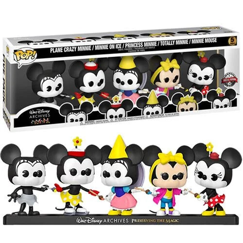 Minnie Mouse Pop! Vinyl Figure 5-Pack - Amazon Exclusive