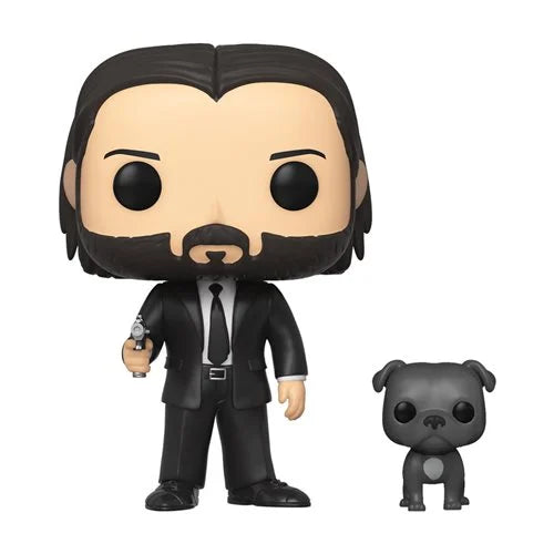 John Wick with Dog Buddy